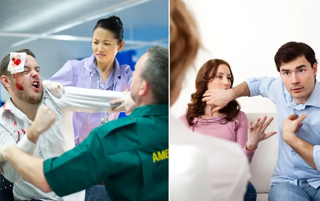 Patients who behave inappropriately towards staff will be refused