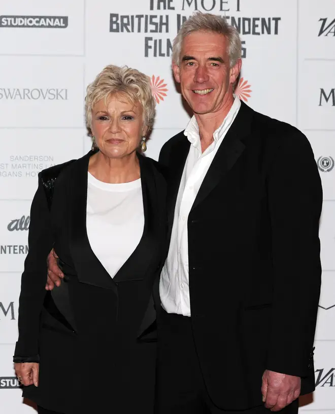 Julie Walters and her husband Grant Roffey
