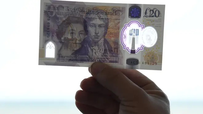 The Bank of England is cracking down on forgery with the new notes