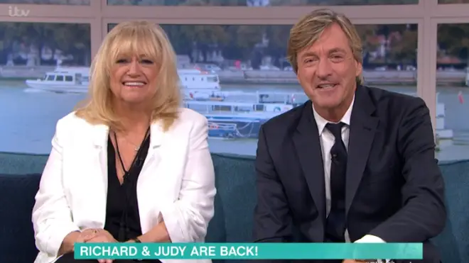 Richard and Judy are back on This Morning today