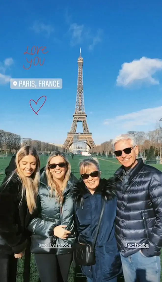 Phillip Schofield's wife and daughters have been supporting him
