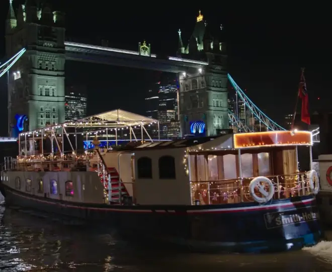 The 'Smith-Holland' boat on EastEnders