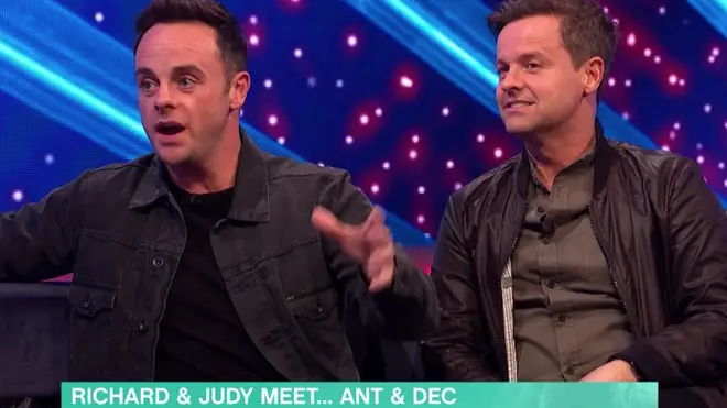 Ant McPartlin laughed the joke off during the interview, saying that a 'personally breakdown' had happened