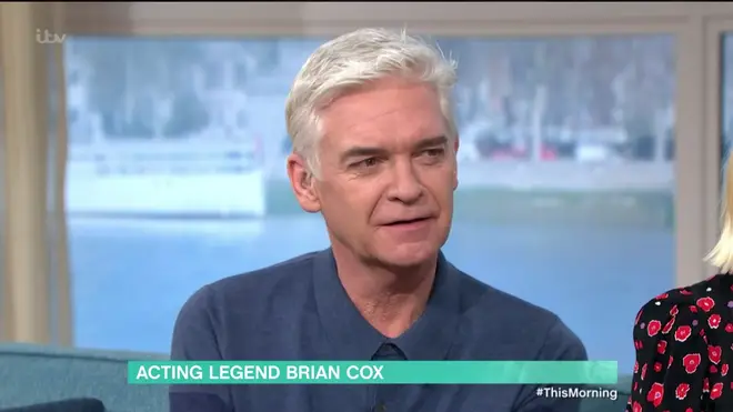 Brain Cox told Phillip Schofield that him coming out live on TV was "something"