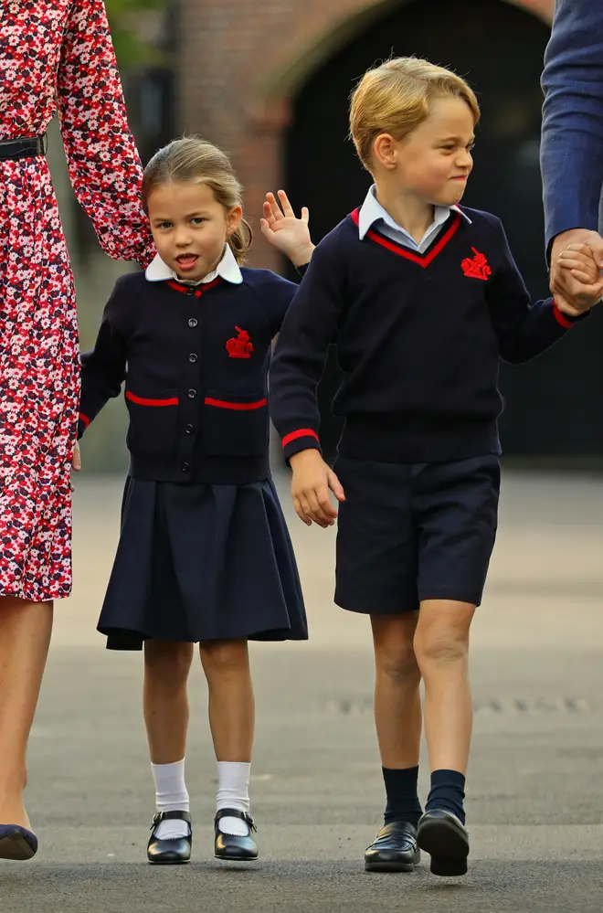 Prince George and Princess Charlotte attend the school in South London