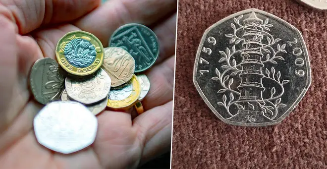 A Kew Gardens 50p coin has sold for £200