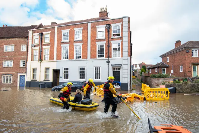 The UK's been subject to severe flooding over the past few weeks