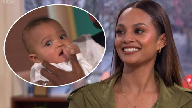 Alesha Dixon's daughter Anaya stole the show on today's This Morning