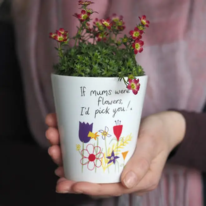 Flower pot vase gift