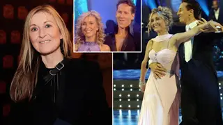 Fiona Phillips was partnered with Brendan Cole on Strictly