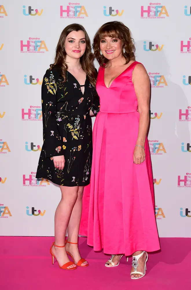 Lorraine pictured with her daughter Rosie a few years ago
