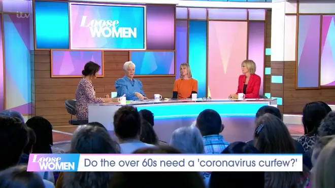 The Loose Women panelists discussed Coronavirus on today's show