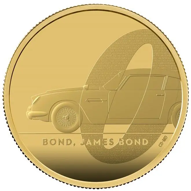 Bond, James Bond 2020 UK Two-Ounce Gold Proof Coin
