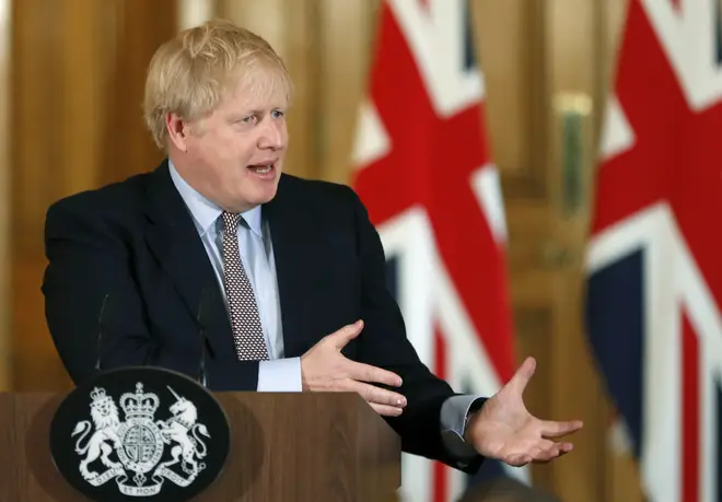 Boris Johnson said the number of coronavirus cases in the UK is likely to rise