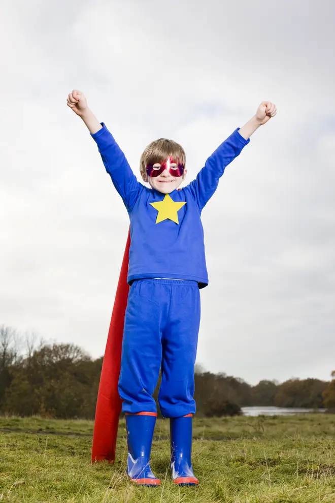 Children will be banned from dressing up as superheroes at the school (stock image)