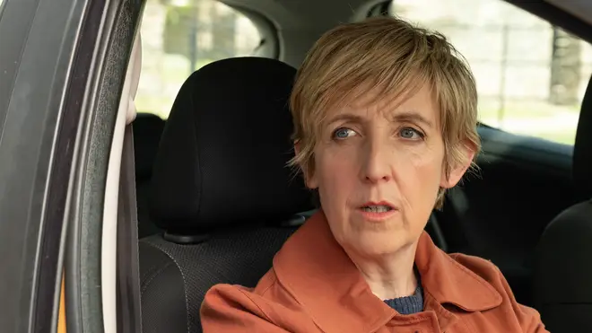Julie Hesmondhalgh plays Jill in The Trouble with Maggie Cole
