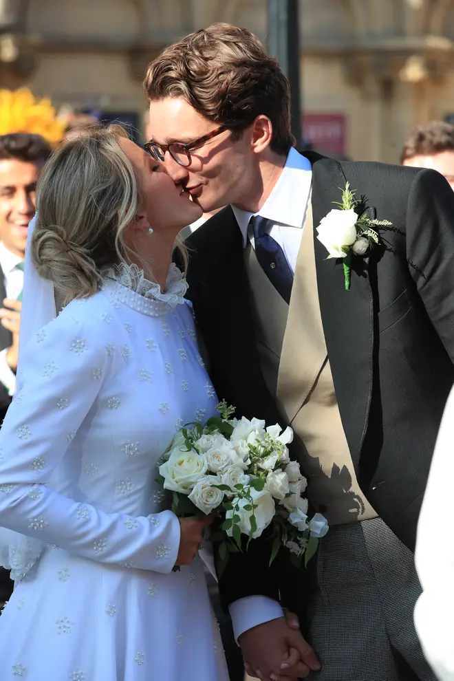 Ellie Goulding married Caspar in August 2019 in York