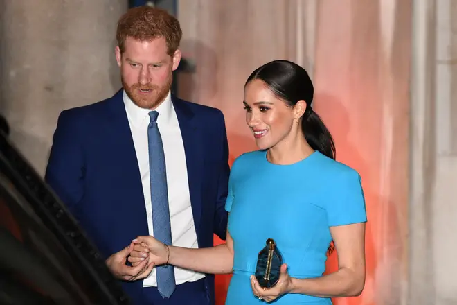 Meghan Markle and Prince Harry showed their usual PDA during the event