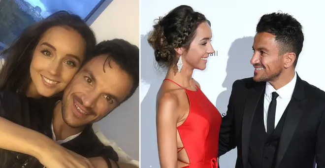 Peter Andre has shared a loved-up picture with Emily MacDonagh