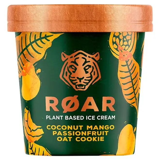 Roar plant based ice cream