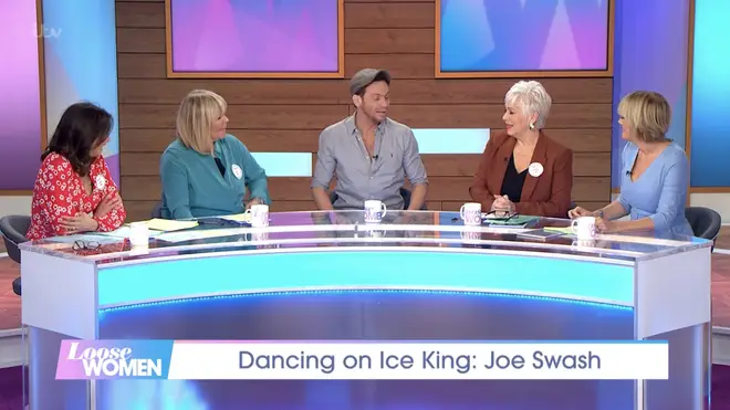 Denise asked Joe the cheeky question