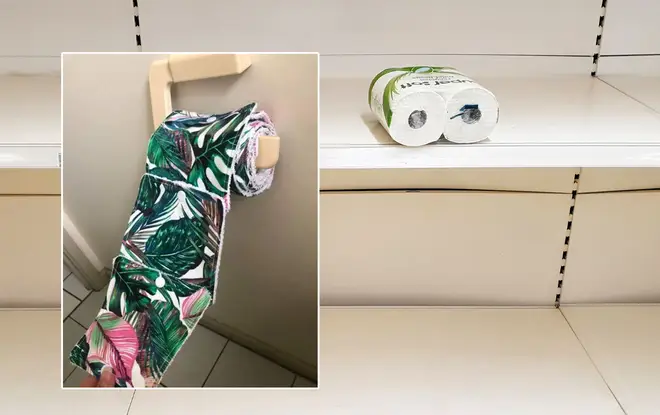 The reusable toilet roll was shared in an Australian Facebook group