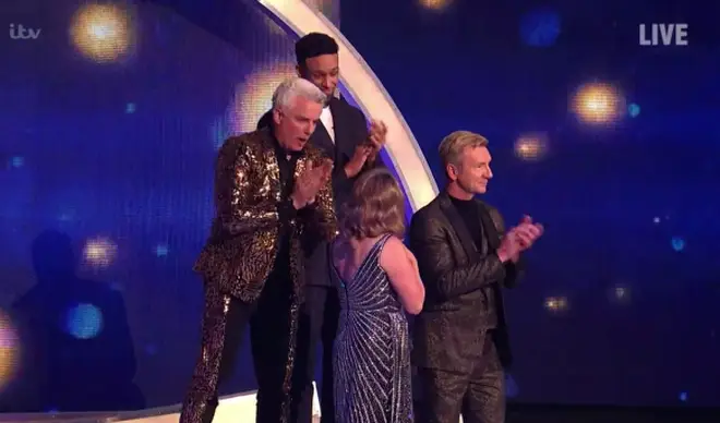 John Barrowman looked surprised by the results