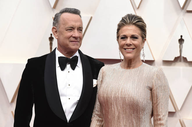 Tom Hanks and his wife Rita Wilson