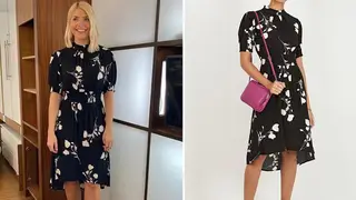 Holly Willoughby's dress on This Morning today
