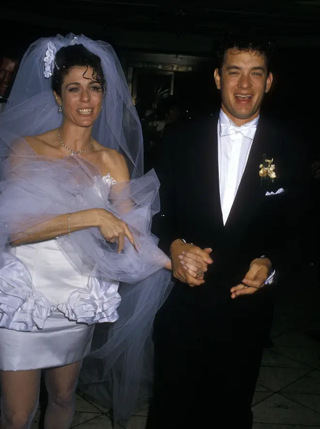 Tom and Rita on their wedding day in April 1988