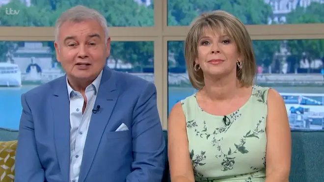 Eamonn Holmes said his wife Ruth was under the weather