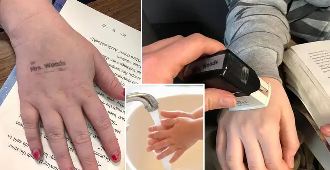 The teacher from the US has shared a handy trick to make sure kids are washing their hands