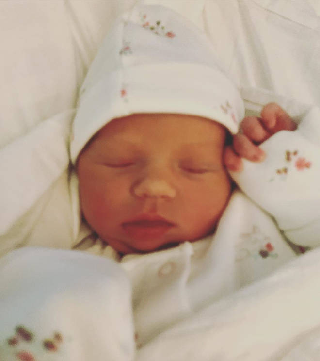 Nicole has welcomed her first daughter, Skipper, into the world