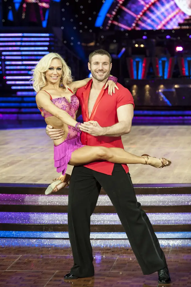 Ben and Kristina had been partners on Strictly.