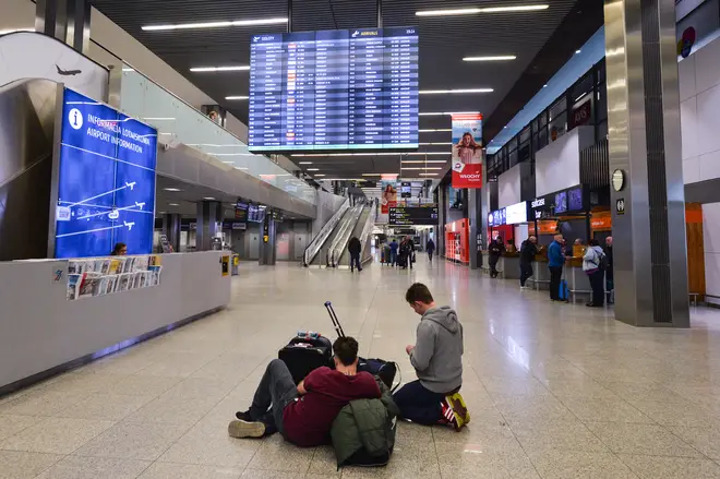 Flights are increasingly being cancelled as airlines scale back