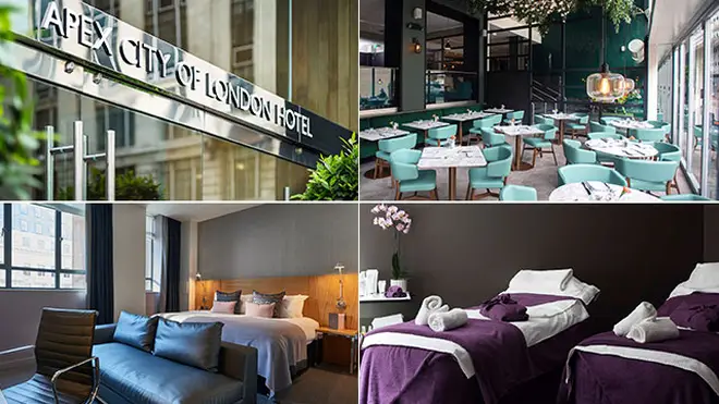 Explore the city and getaway with the Apex City of London Hotel