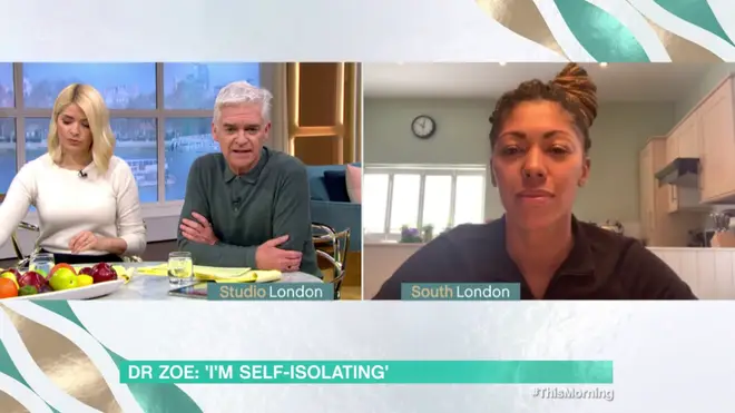 Dr Zoe revealed that she has 11 days left of self-isolation