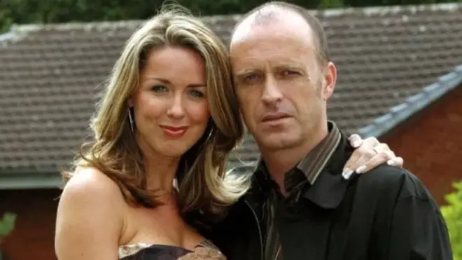Paul Usher and Claire Sweeney on Brookside