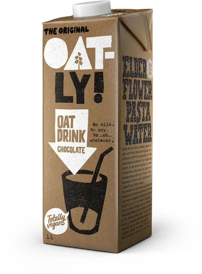 Oatly chocolate drink