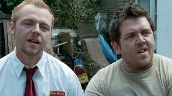 Simon Pegg and Nick Frost returned to their characters from Shaun Of The Dead