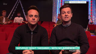 Ant and Dec appeared on This Morning earlier today