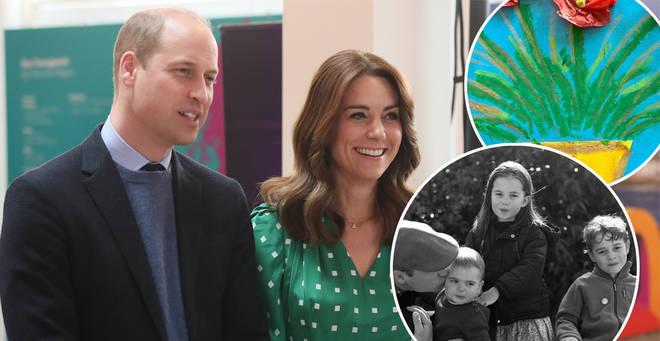 Kate and William shared some unseen photos