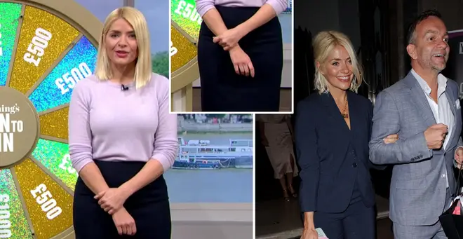 Holly Willoughby is not wearing her wedding ring