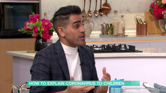 Dr Ranj explained to parents to make sure they're getting all the facts before talking to their children about the virus