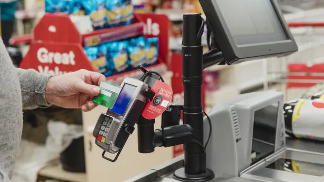 Contactless will be able to be used in essential shops unaffected by the lockdown