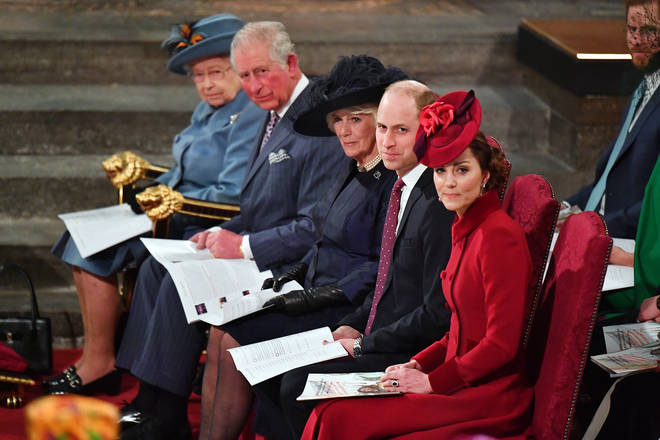 Prince Charles last publicly saw his family for the Commonwealth Service on March 9