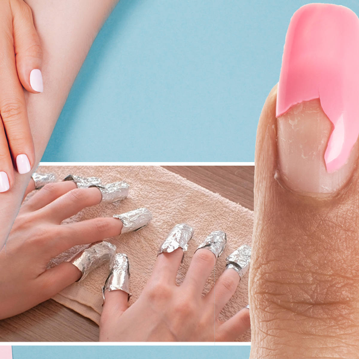 How to remove your acrylic and gel nails at home amid coronavirus lockdown  - Heart