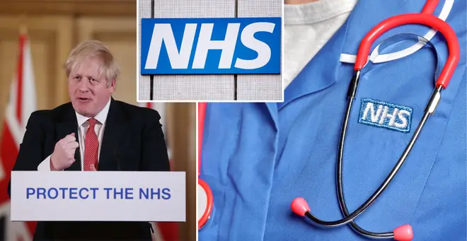 Boris Johnson has issued as special thanks to NHS volunteers