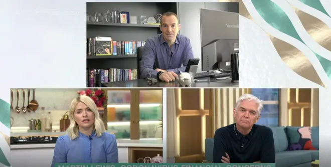 Holly Willoughby and Phillip Schofield spoke to Martin Lewis
