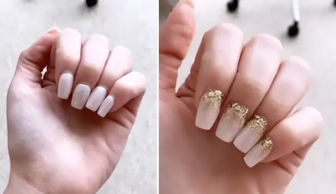 Olivia transformed her nails